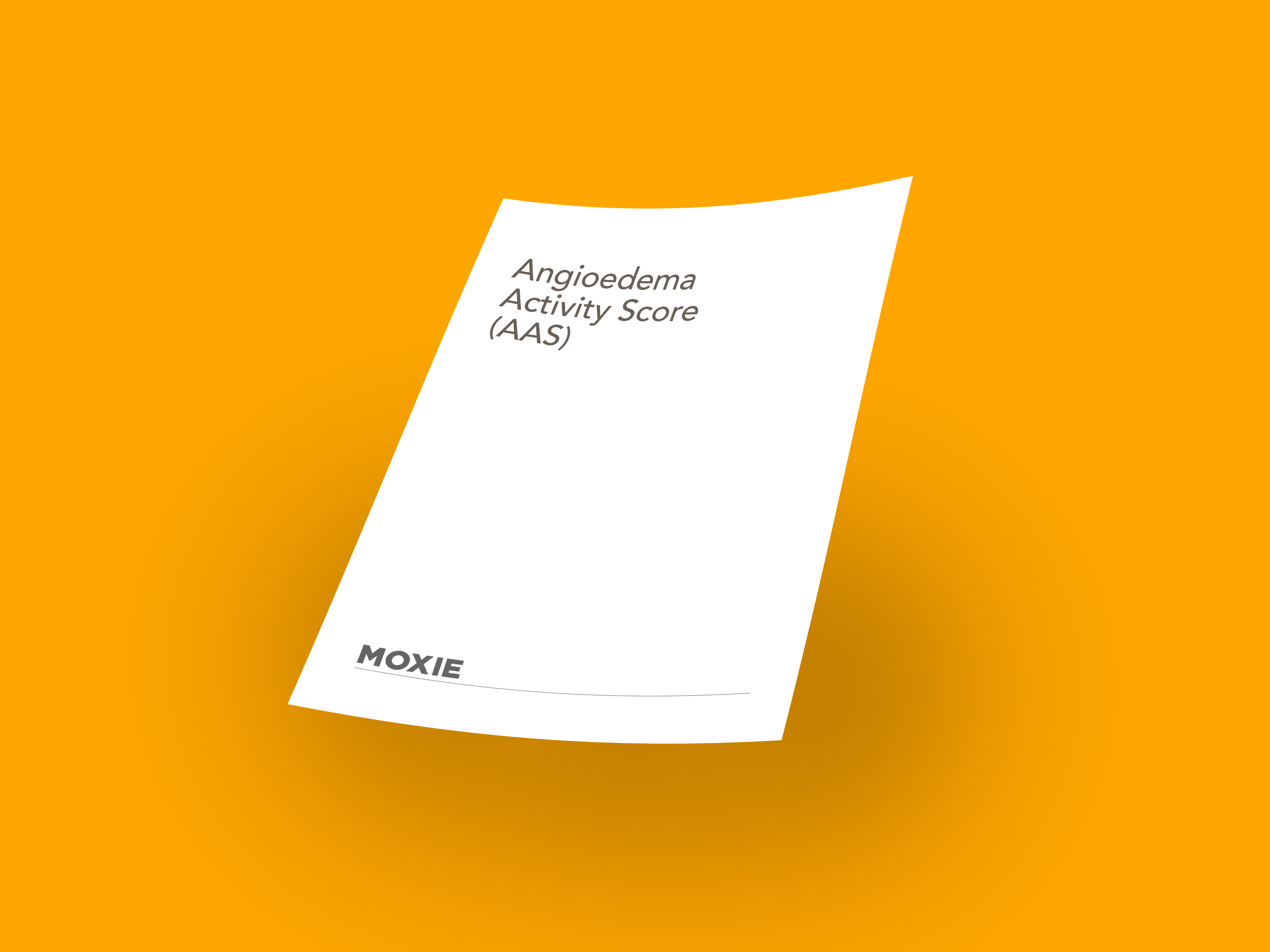 Angioedema Activity Score (AAS) – MOXIE